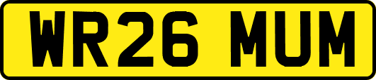 WR26MUM