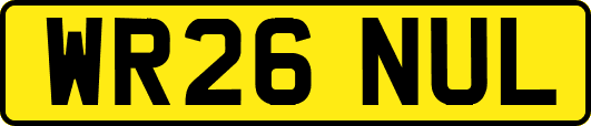 WR26NUL