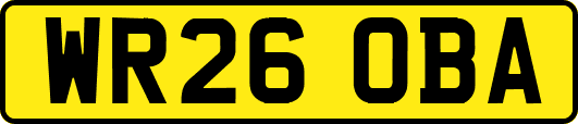 WR26OBA