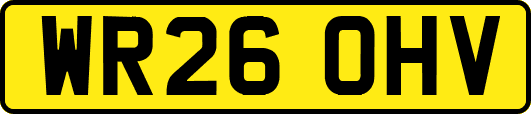 WR26OHV