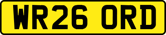 WR26ORD