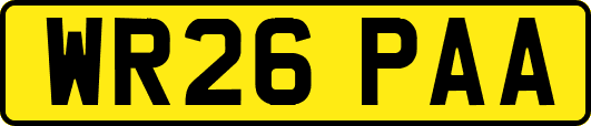 WR26PAA