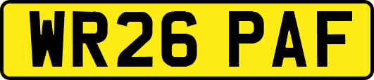 WR26PAF