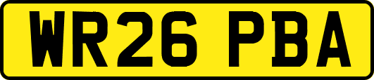WR26PBA
