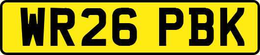 WR26PBK