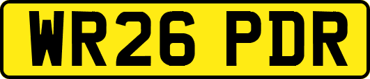 WR26PDR