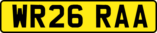 WR26RAA