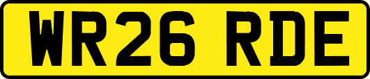 WR26RDE