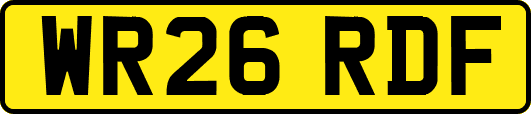 WR26RDF