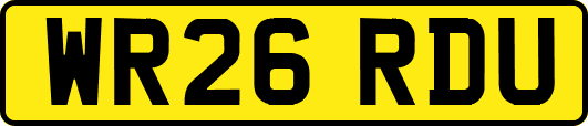 WR26RDU
