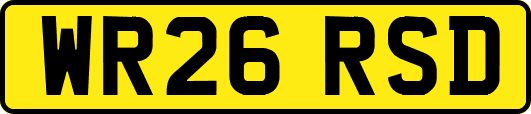 WR26RSD