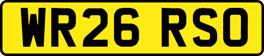 WR26RSO