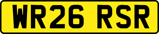 WR26RSR