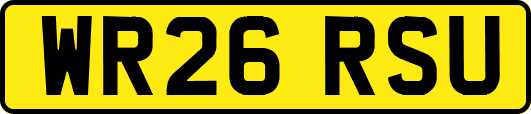 WR26RSU