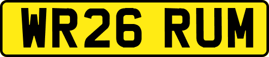 WR26RUM