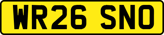 WR26SNO