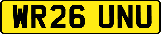 WR26UNU