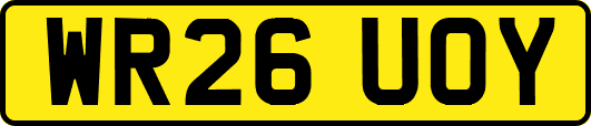 WR26UOY