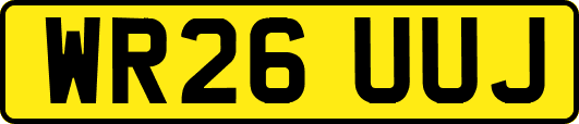 WR26UUJ
