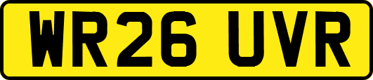WR26UVR