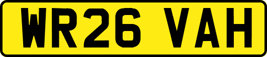 WR26VAH