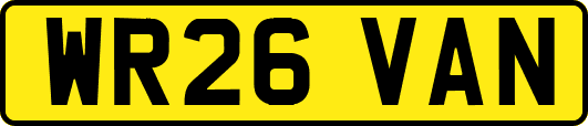 WR26VAN