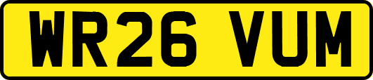 WR26VUM