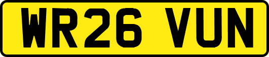 WR26VUN