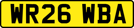 WR26WBA
