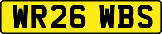 WR26WBS