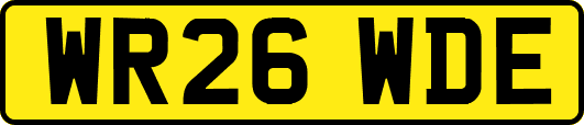 WR26WDE