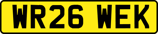 WR26WEK