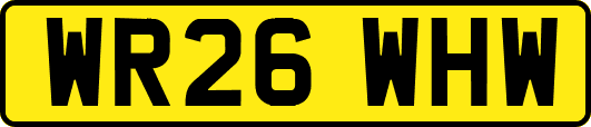WR26WHW