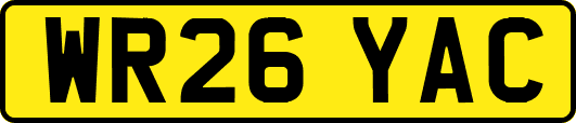 WR26YAC