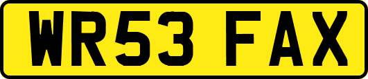 WR53FAX
