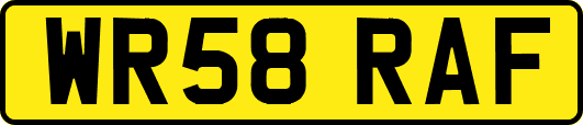 WR58RAF