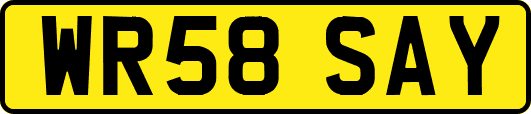 WR58SAY