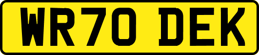 WR70DEK