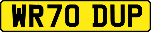 WR70DUP