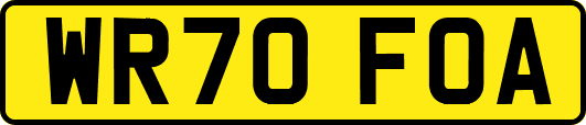 WR70FOA