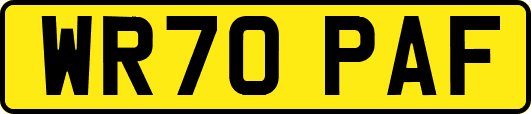 WR70PAF