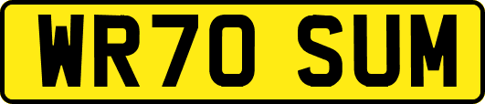 WR70SUM
