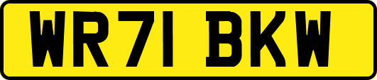 WR71BKW