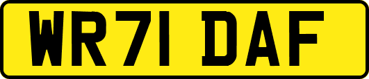 WR71DAF