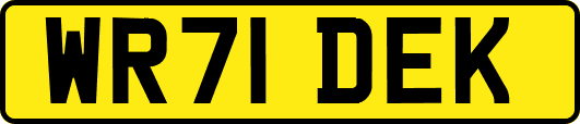 WR71DEK