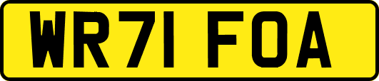 WR71FOA