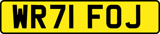 WR71FOJ