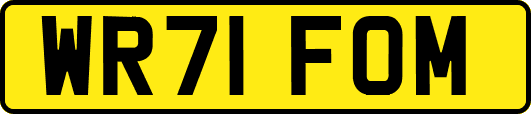 WR71FOM
