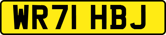 WR71HBJ