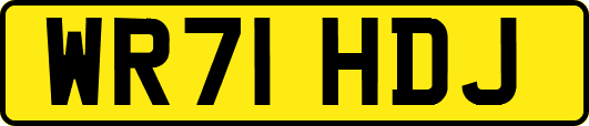 WR71HDJ
